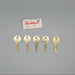 5x Yale RN8 Key Blanks GG Keyway Nickel Silver 5 Pin NOS 3