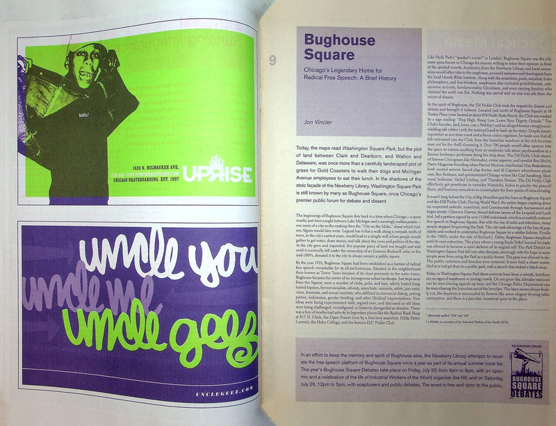 Lumpen Magazine 1989 Noam Chomsky Interview American War Machine Debra Stratman