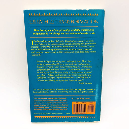 The Path Of Transformation Paperback Shakti Gawain 1993 Life Conduct Guru 1st E 2