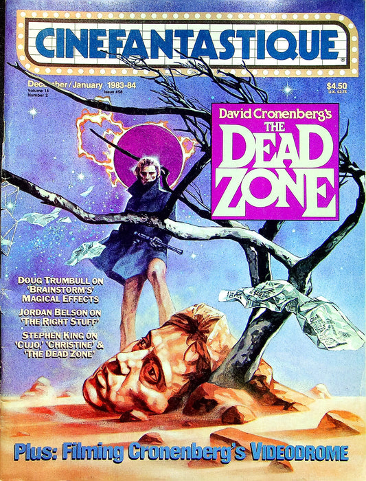 Cinefantastique Magazine Dec-Jan 1983-1984 The Dead Zone David Cronenbergs Cujo