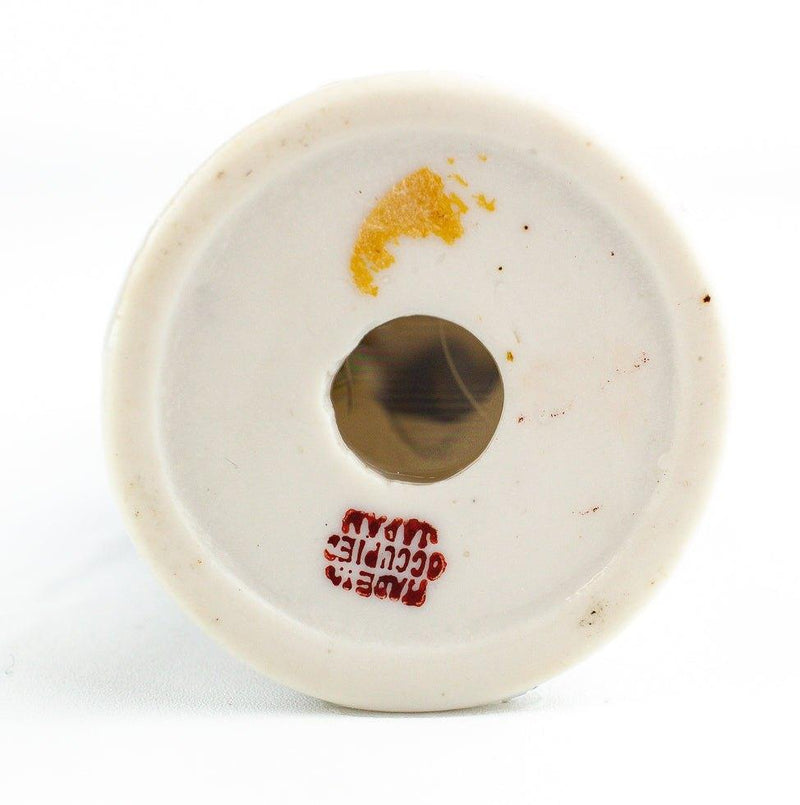 Occupied Japan Man with Green Top Hat Figurine | 4.5" Tall 5