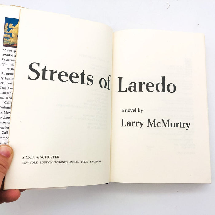 Streets Of Laredo HC Larry McMurtry 1993 Sequel To Lonsome Dove 1st Edition 7