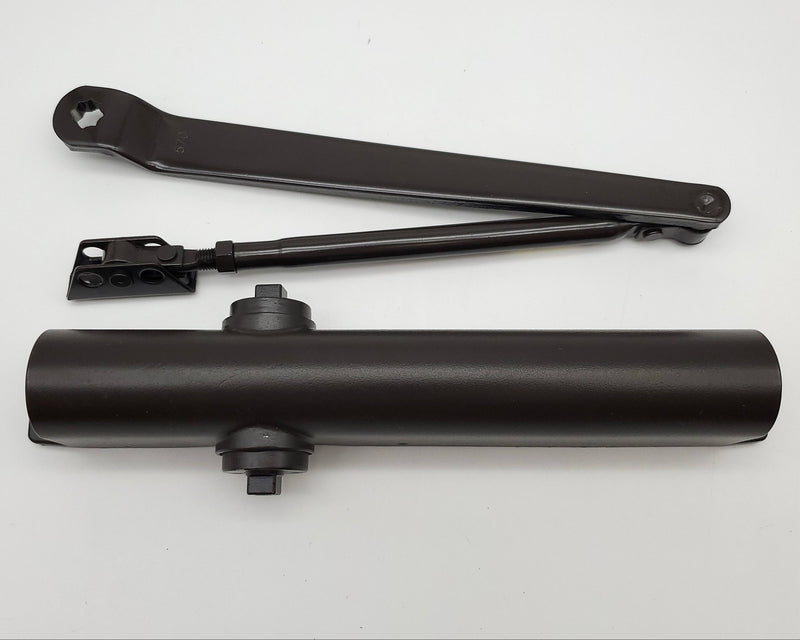 Dor-O-Matic Standard Duty SC81 RW/PA Full Cover Dark Brown NO SCREWS