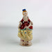 Occupied Japan Victorian Woman w/ Red Yellow Dress 7 Inches 1