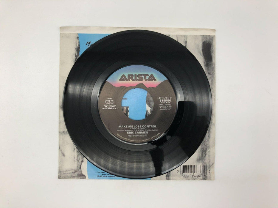 Eric Carmen Make Me Lose Control Record 45 RPM Single AS1-9686 Arista 1988 3
