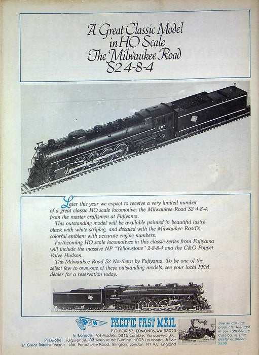 Railroad Model Craftsman Magazine April 1985 Vol 53 No 11 La Mesa Model Railroad