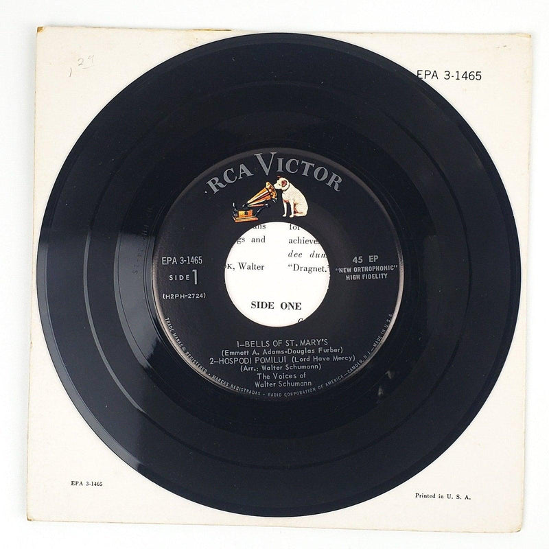 The Voices Of Walter Schumann Scrapbook Vol 3 Record 45 RPM EP EPA 3-1465 RCA 3