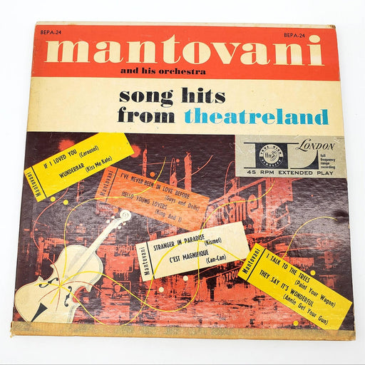Mantovani And His Orchestra Song Hits From Theatreland LP Record London 1955 1