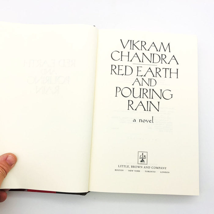 Red Earth And Pouring Rain HC Vikram Chandra 1995 East Indian Students Travel 7