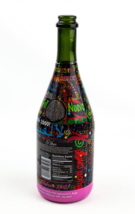 Inglenook St. Regis Celebrate 2000 Millennium Bottle Y2K Memorabilia - Empty 3