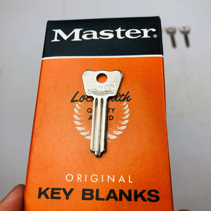 5x Master Lock 22-KL Key Blanks Vintage Padlock Uncut New Old Stock NOS