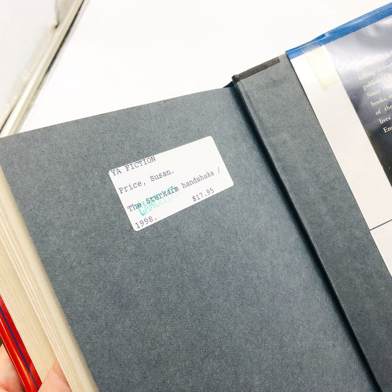 Susan Price Book The Sterkarm Handshake Hardcover 2000 1st US Edition Ex Library 12