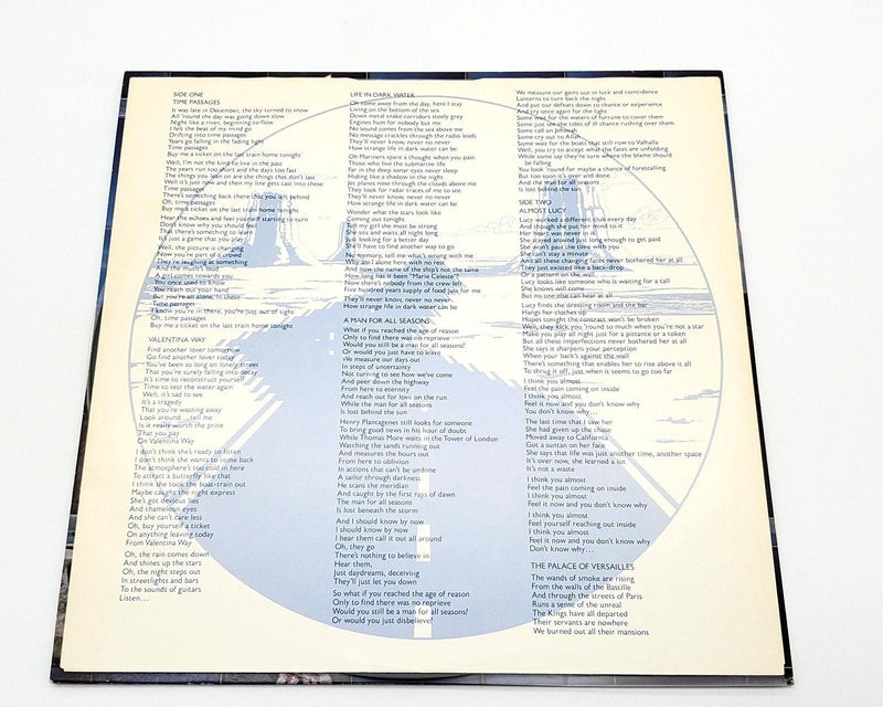 Al Stewart Time Passages 33 RPM LP Record Arista 1978 AB 4190 5