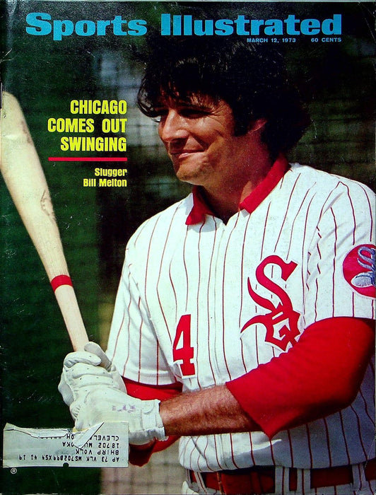 Sports Illustrated Magazine March 12 1973 Vol 38 #10 Bill Melton Chicago Slugger