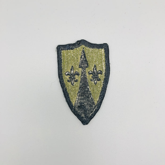 WW2 US Army Ground Forces Command Patch Shoulder SSI Subdued Olive No Glow