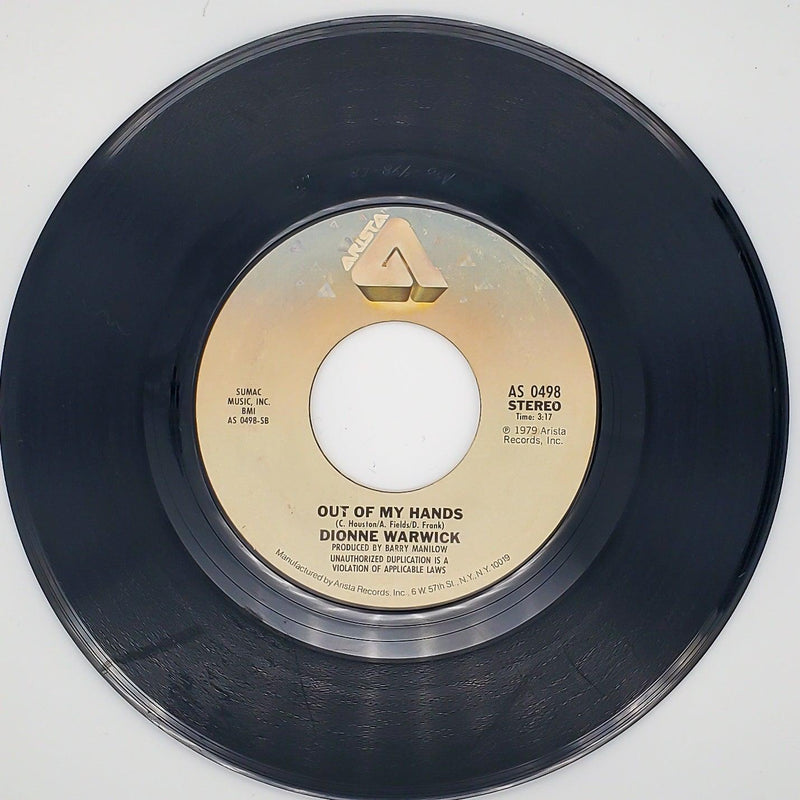 Dionne Warwick After You Record 45 RPM Single AS 0498 Arista 1979 1