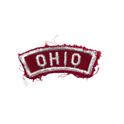 Boy Scouts Ohio State Patch Red White Community Strip Badge Uniform Small 2