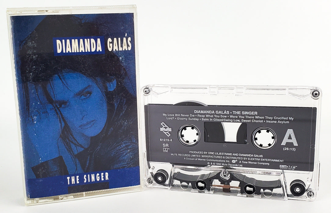 Diamanda Galás The Singer Cassette 1992 Mute9 61278-4 1