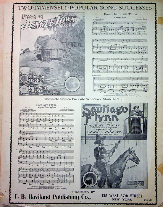 Playing The Ponies Antique Sheet Music Cupids Wedding Bells Musical Madden Morse 4