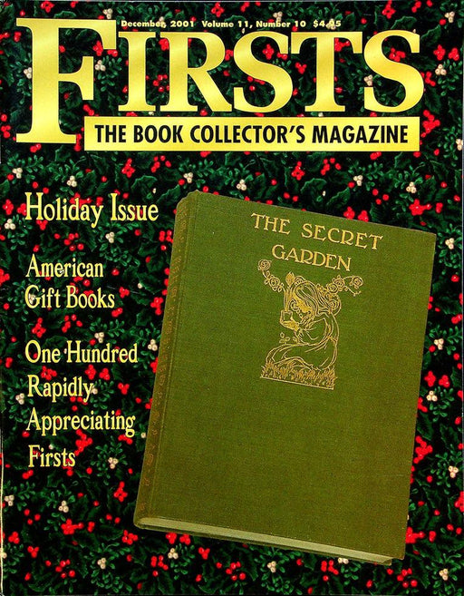 Firsts Magazine December 2001 Vol 11 No 10 American Gift Books 1