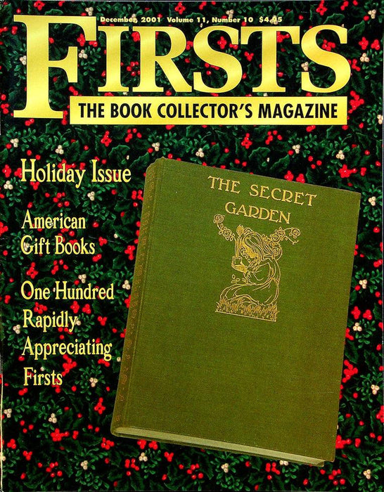 Firsts Magazine December 2001 Vol 11 No 10 American Gift Books 1