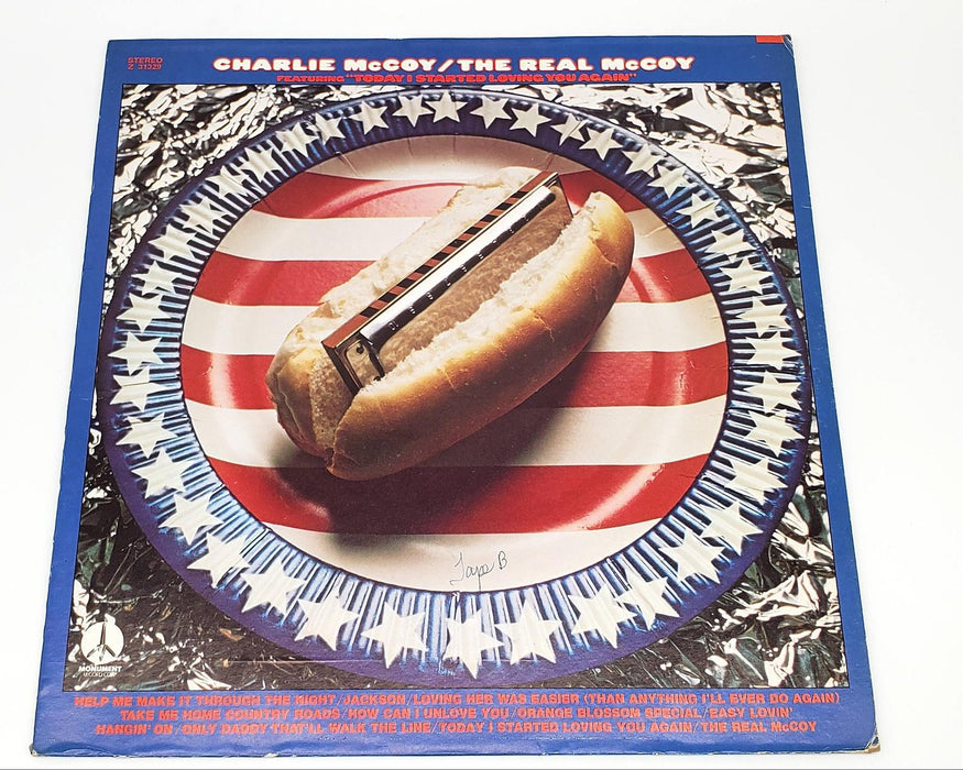 Charlie McCoy The Real McCoy LP Record Monument 1972 Z 31329 1