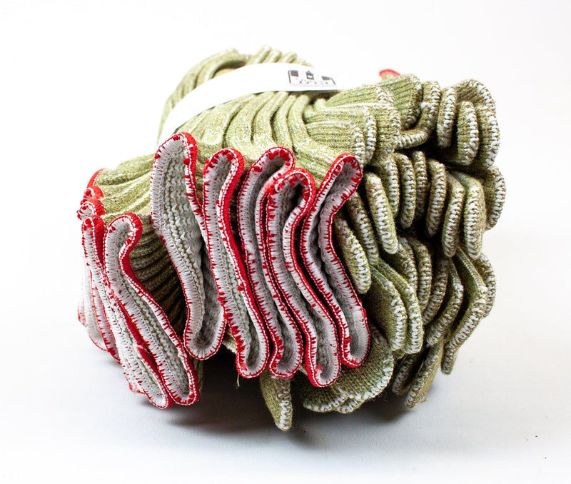 12prs Cut Resistant Work Gloves Medium Polyester 7 Gauge Knit A4 Pip 07-KA740 4