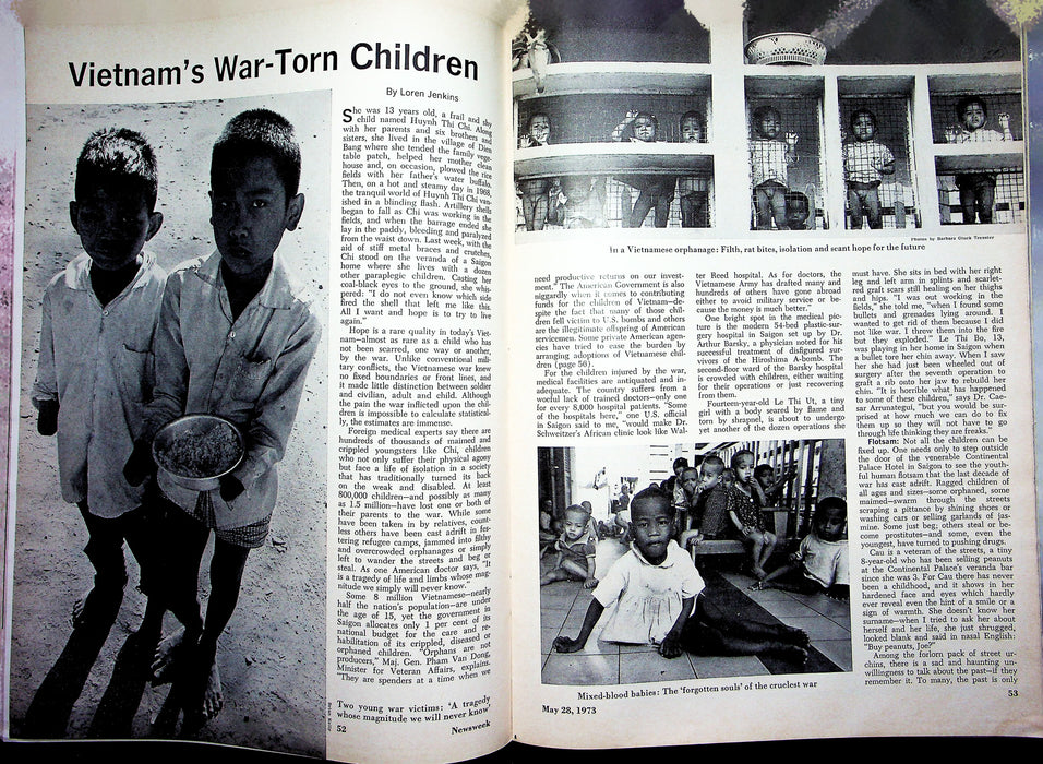 Newsweek Magazine May 28 1973 Vietnam War Children Beverly Hills High School 3