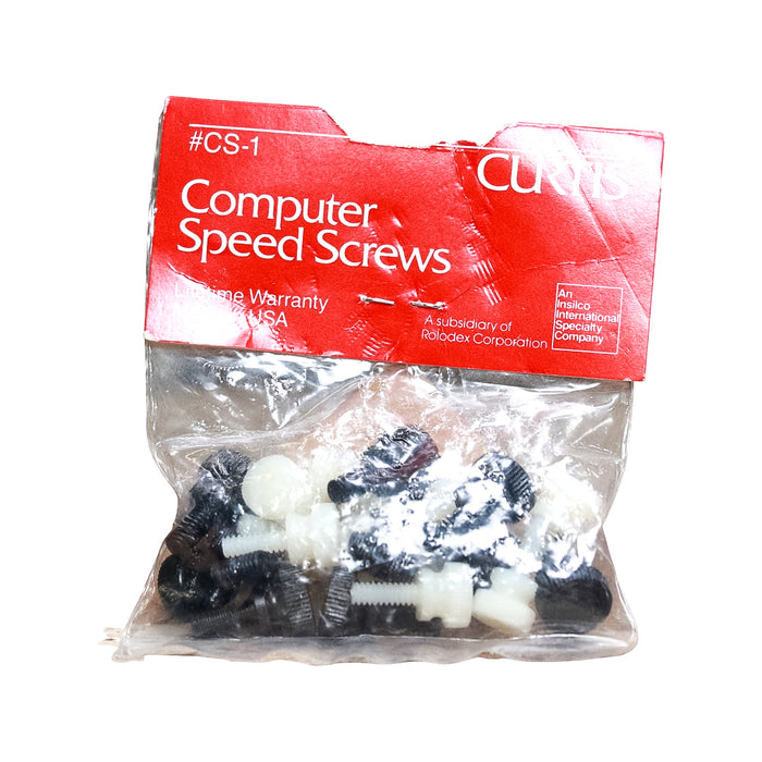 Computer Speed Thumb Screws PC Curtis 20 Count #CS-1