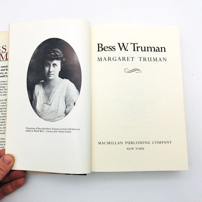 Bess W Truman Hardcover Margaret Truman 1986 President Harry Trumans Wife 7