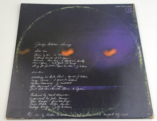 Judy Collins Living 33 RPM LP Record Elektra Records 1971 EKS-75014 2