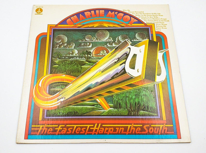 Charlie McCoy The Fastest Harp In The South 33 RPM LP Record Monument 1973 1