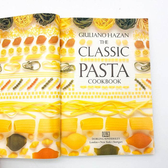 The Classic Pasta Cookbook Hardcover Giuliano Hazan 1993 Italian Cookery Recipes 8