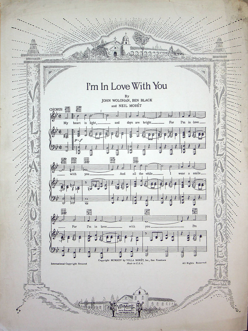 Sheet Music You'll Find Me Waiting For You Coleman Goetz Vincent Leslie 1925 3