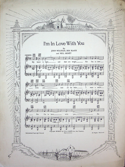 Sheet Music You'll Find Me Waiting For You Coleman Goetz Vincent Leslie 1925 3