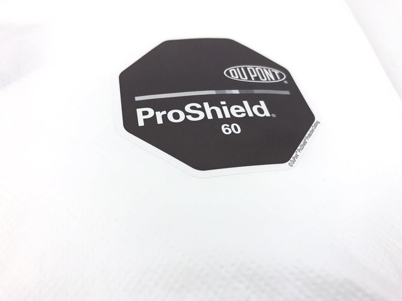 Dupont Chemical Resistant Hooded Suit Coveralls Reusable ProShield 60 SZ Med 1 5