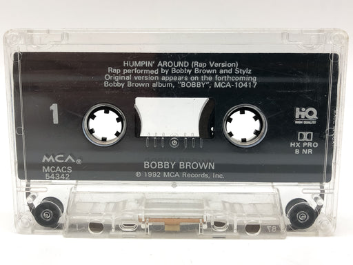 Humpin' Around Rap Version Bobby Brown Cassette Single MCA 1992 NO CASE 1