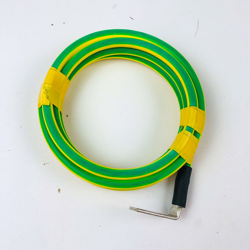 Ericsson RPM1192062/2 Cable 16mm2 2 Meters 1 Lug W 2 M6 Holes 90 Degrees FL0946