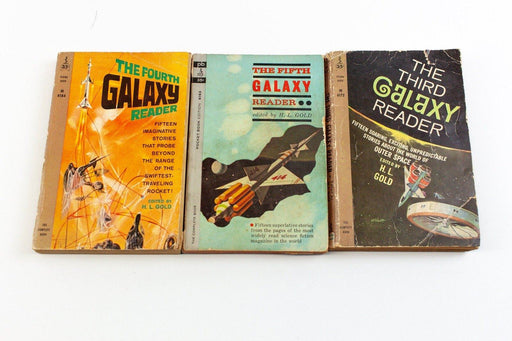 The Galaxy Reader Pocket Books: 3rd, 4th, & 5th - 1950's Sci-fi Paperback 1