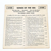 Norman Luboff Choir Songs Of The Sea 45 RPM EP Record Columbia B-9481 2