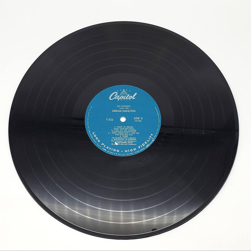 Ray Anthony Plays For Dream Dancing LP Record Capitol Records 1956 T-723 Copy 1 5
