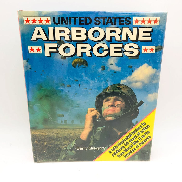 United States Airborne Forces Hardcover Barry Gregory 1990 1st US Edition War 1