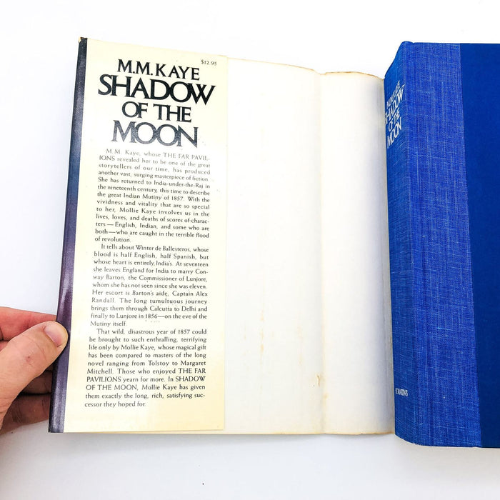 Shadow Of The Moon Hardcover M. M. Kaye 1979 India Raj 19th Century Revolution 6