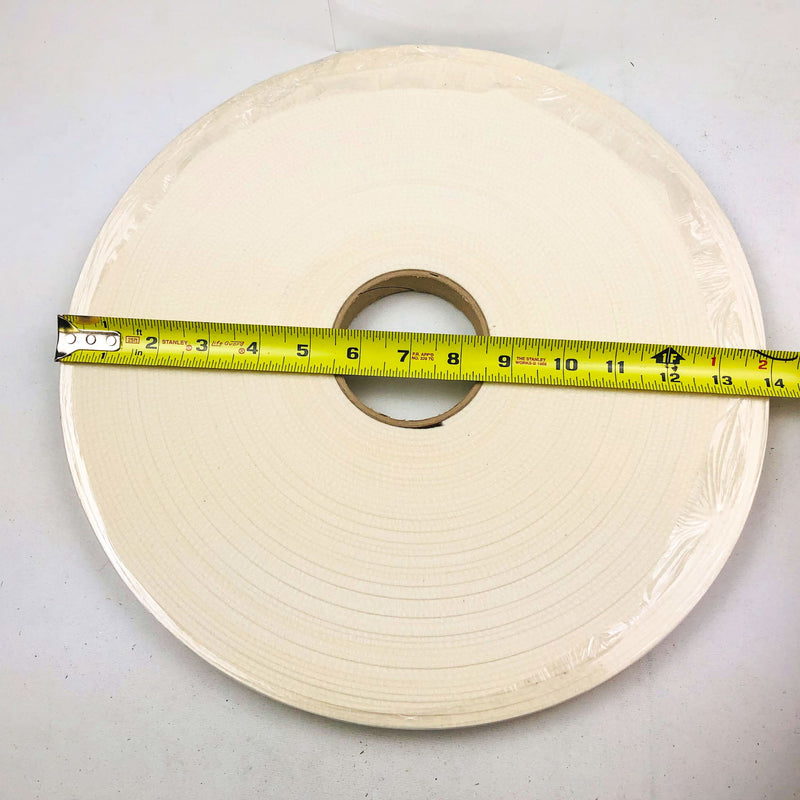 Felt Strip Roll 3/4" Wide x 113' Long 1/8" Thick White Auto Craft Weather Strip