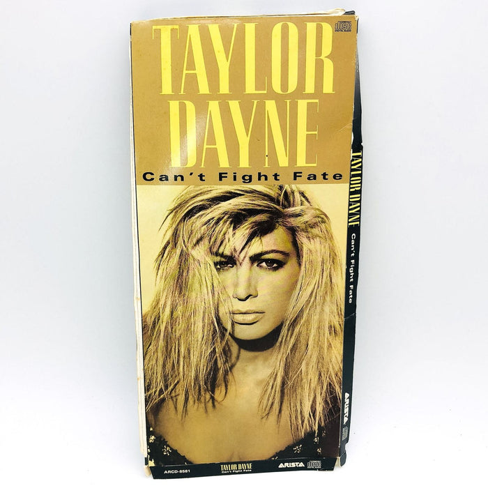 Taylor Dayne Can't Fight Fate Music CD 1989 Long Box Longbox Empty No CD 1