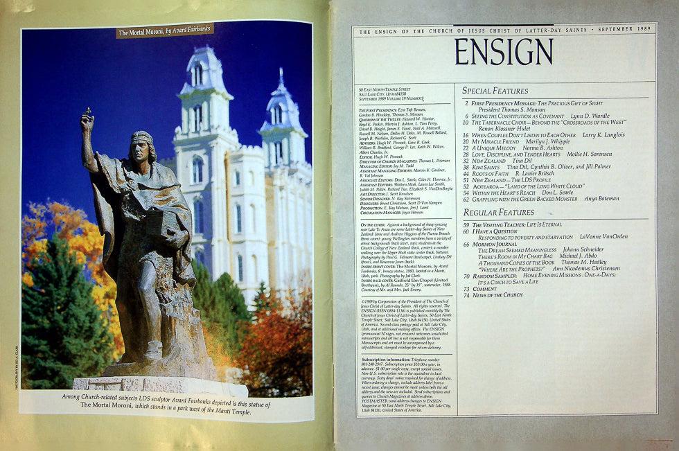 Ensign Magazine September 1989 Vol 19 No 9 The Church In New Zealand 2