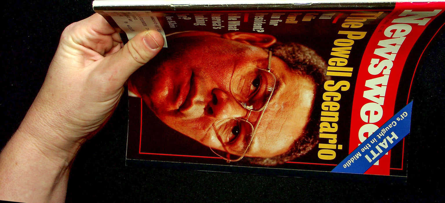 Newsweek Magazine October 10 1994 Colin Powell Secretary Of State For President