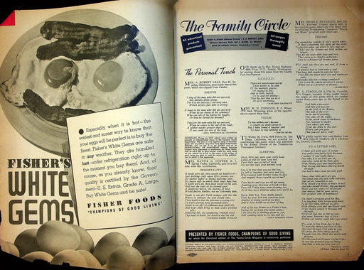 The Family Circle Magazine August 15 1941 George Bernard Shaw, Ginger Rogers 2