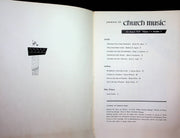 Journal of Church Music Magazine Jul-Aug 1959 Organize Choir Rehearsal Anthems 3