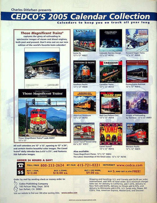 Trains Railroading Magazine October 2004 Vol 64 No 10 BNSF Reborn